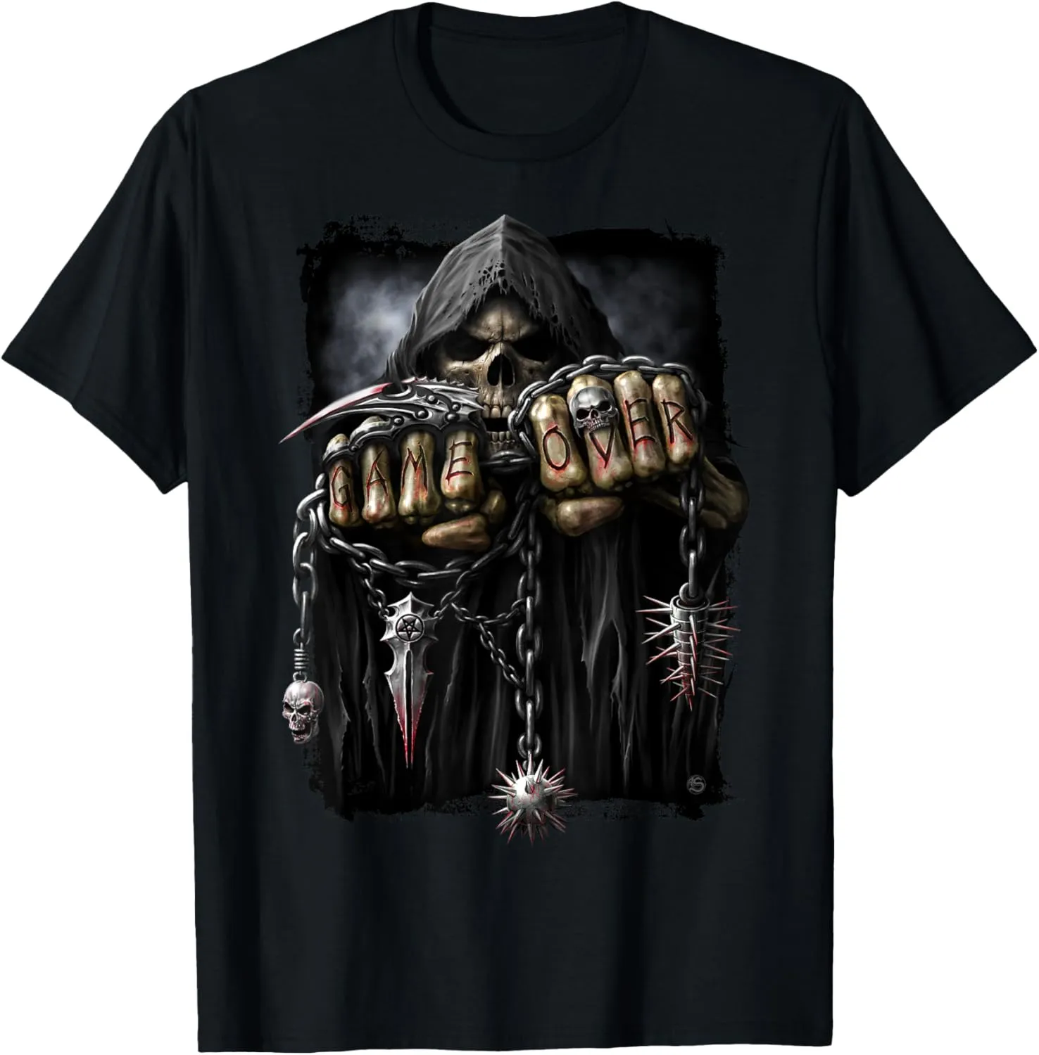 Spiral Original - Game Over - Gothic Reaper T-Shirt