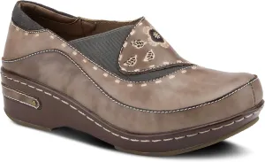 Spring Step L'Artiste Women's Burbank Slip-On Shoe Gray EU 42 / US 10.5-11