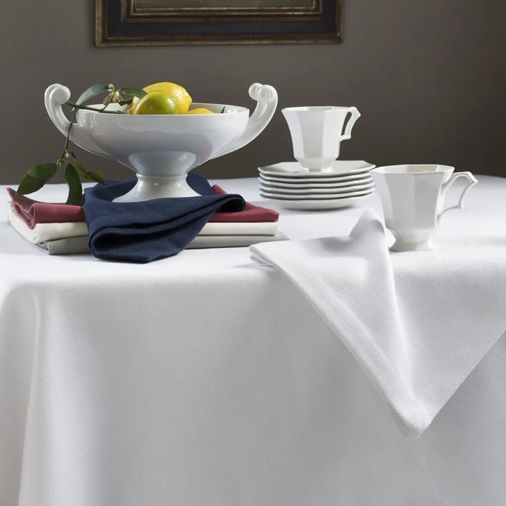 Squire by Sferra - Oblong Tablecloth 70x162 (Rose)