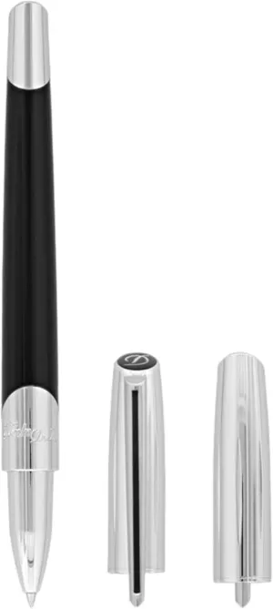 S.T. Dupont Défi Millennium Silver/Black Rollerball Pen