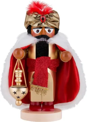 Steinbach Chubby Nutcracker Collection, Balthasar, Multicolored, 11"
