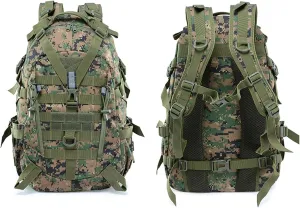 Tactical Backpack, Assault Pack, Military Tactical Army Backpack, Mountaineering, Hiking, Cycling, Outdoor, Sports, 25L (Color : Jungle Digital, Size : 25L)