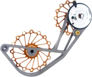 Titanium Road Cyclocross Gravel Bicycle Bike Rear Derailleur Oversized Pulley Wheel System Cage OSPW for Sram Red/Force eTap AXS 12 Speed use
