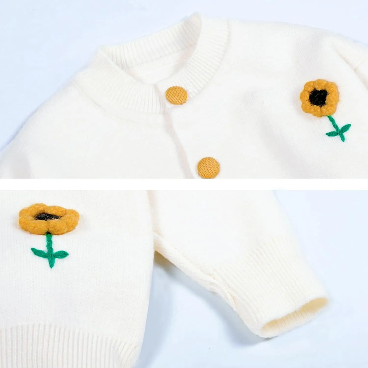 Toddler Baby Girls Fall Outfits Long Sleeve Knitted Sweater Tops Pleated Mini Skirt Set Autumn Winter Clothes Set