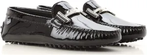 Tod's Women's Patent Leather Moccasins Shoes