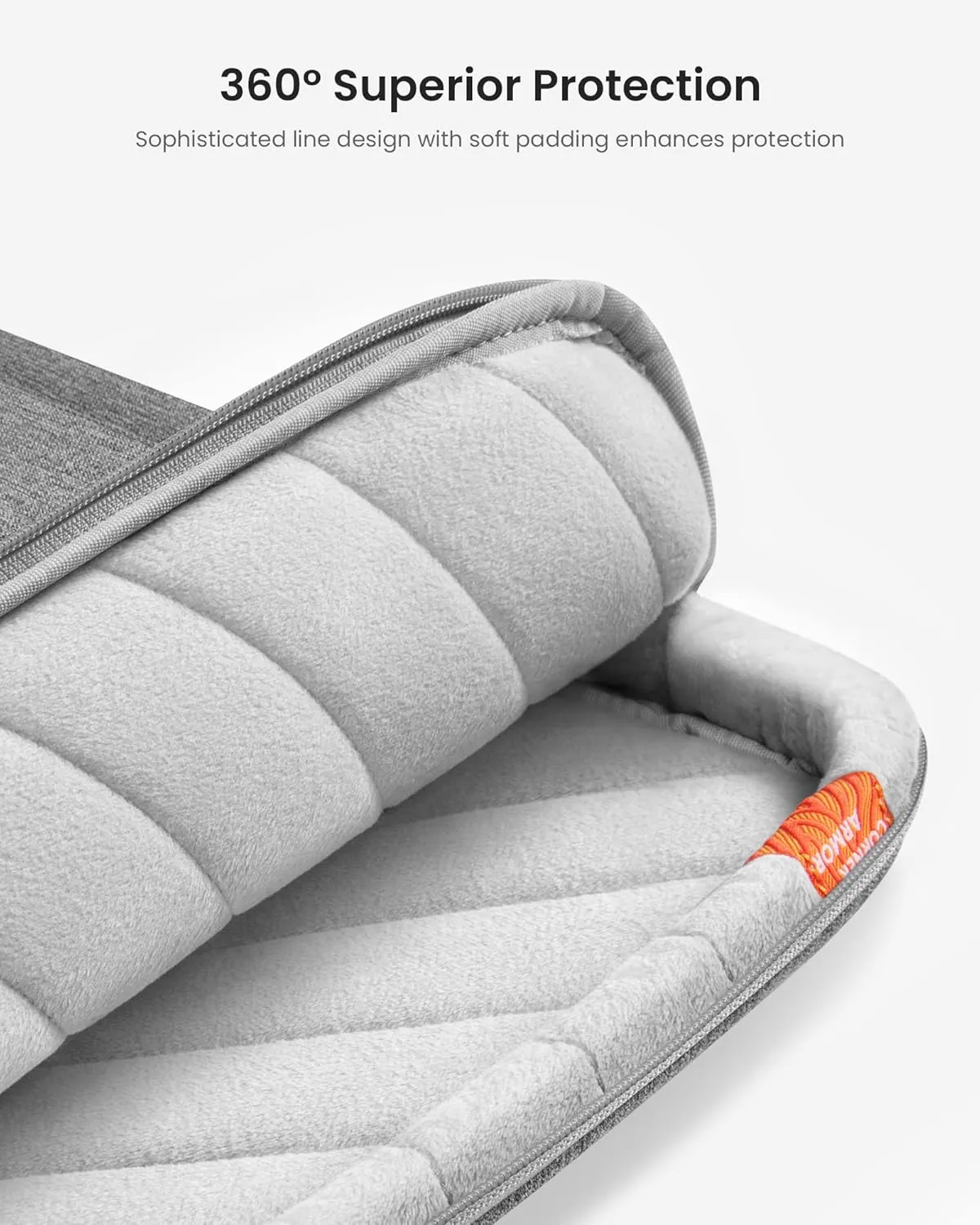 tomtoc 360 Protective Laptop Shoulder Bag for 14-inch MacBook Pro M4/M3/M2/M1 Pro/Max A3112/A3401/A3185 2024-2021, Water-Resistant Carrying Case for 13.5-14.4 Inch Microsoft Surface Laptop 6/5