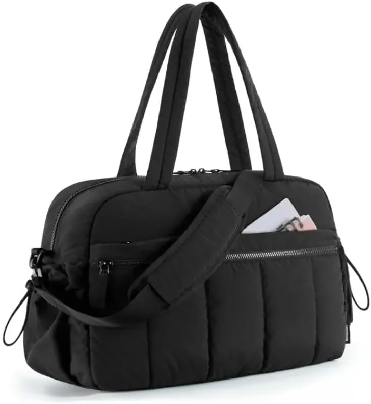 Travel Duffel Bag Gym Bag for Women with Wet Pocket Carry On Weekender Bags Waterproof Hand Luggage Airport Cabin Bag Wholesale(Beige)