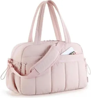 Travel Duffel Bag Gym Bag for Women with Wet Pocket Carry On Weekender Bags Waterproof Hand Luggage Airport Cabin Bag Wholesale(Pink)