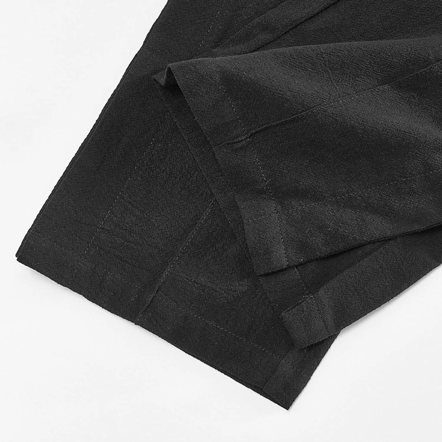 Trousers Pants for Mens Fall Summer Loose Fit Ruched Straight Leg Basic Long Leg Trousers Pants Man 2025