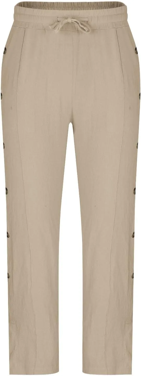 Trousers Pants for Mens Fall Summer Loose Fit Ruched Straight Leg Basic Long Leg Trousers Pants Man 2025