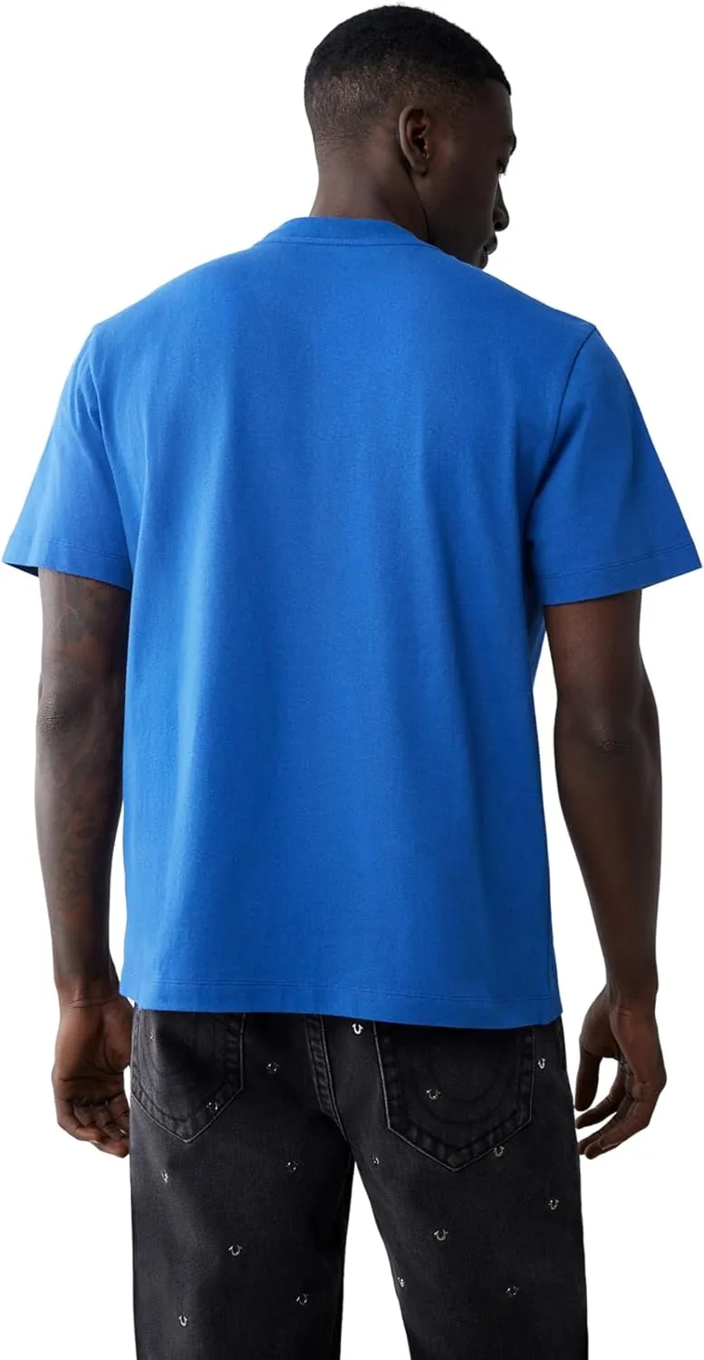True Religion Men's SS Reflective Arch TEE
