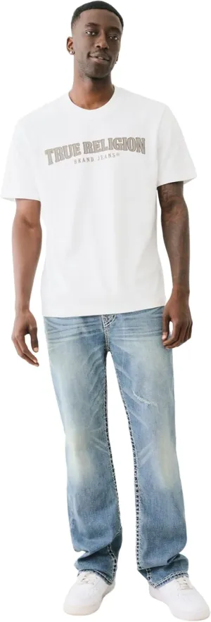 True Religion Men's SS Reflective Arch TEE