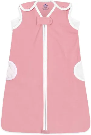 TWINOR Breathable Reduce Suffocation Risk Baby Wearable Blanket, Sleeping Bag with 2-Way Zipper, Tog 0.5 Soft Sack