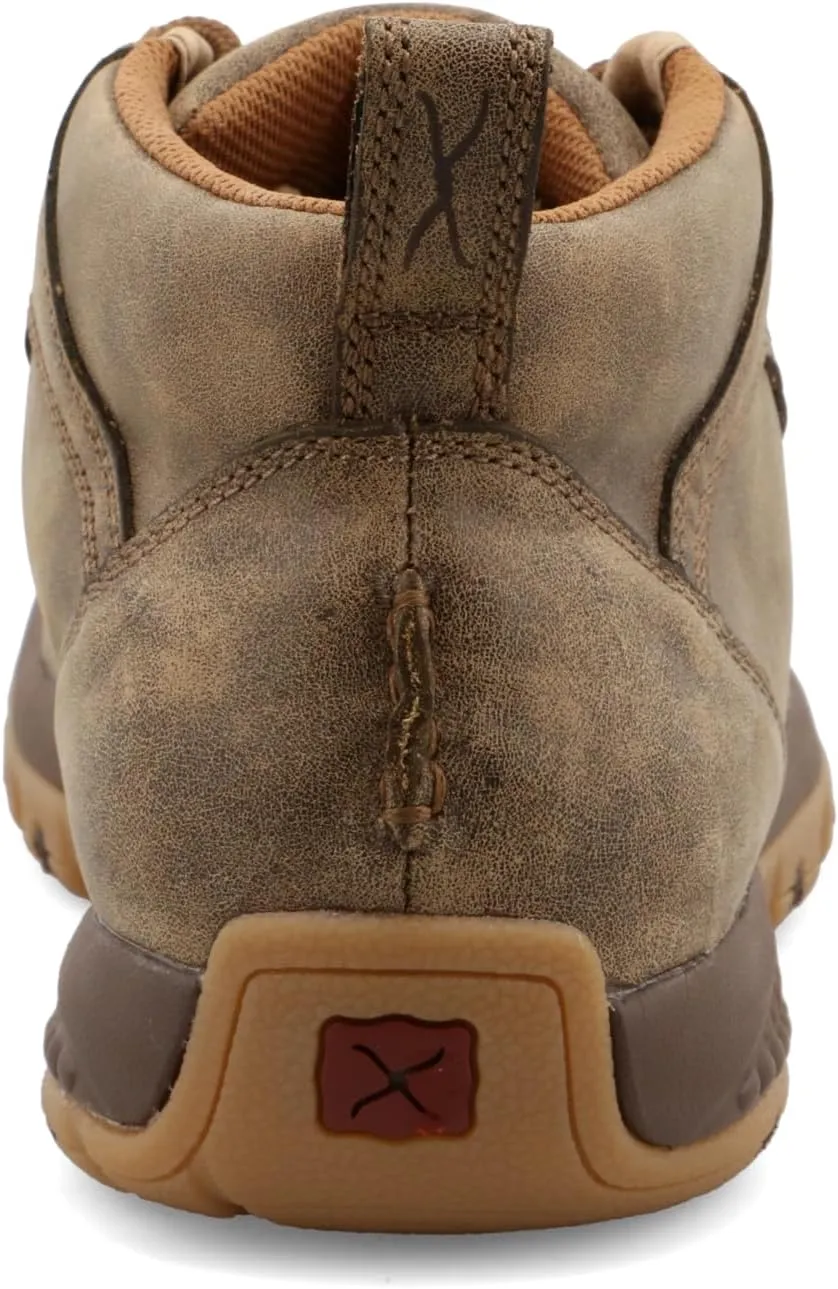 Twisted X Men's Lace-Up Chukka Driving Moc with CellStretch