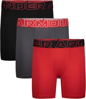 Under Armour Boys' Big Performance Boxer Briefs, Lightweight & Smooth Stretch Fit