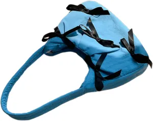 Underarm Bag with Cute Bow Detail Nylon Shoulder Bag Casual Armpit Purse Handbag Perfect for Everyday Use