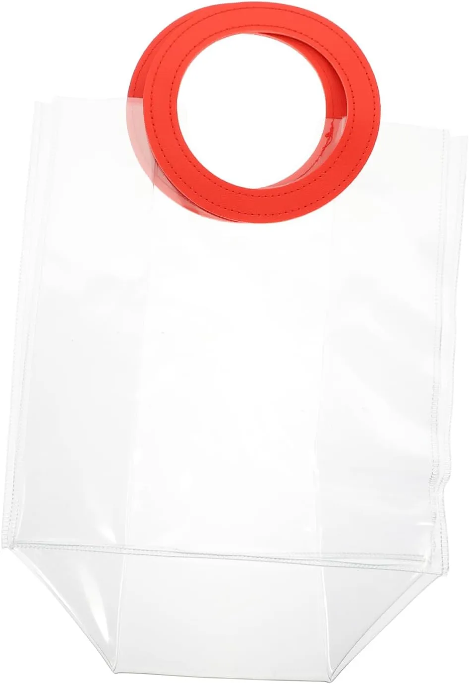 VALICLUD Reusable Portable present Bag Transparent Handbag for Treats Desserts Sturdy Tote for Weddings Parties Everyday Use present Holder