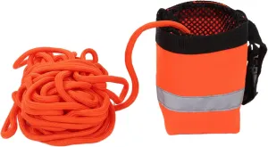 Water Floating Rope Throw Rope Bag Water Emergency Rope Life Saving Reflective Rope with Oxford Fabric Bag for Canoeing Kayaks Drifting(30m)