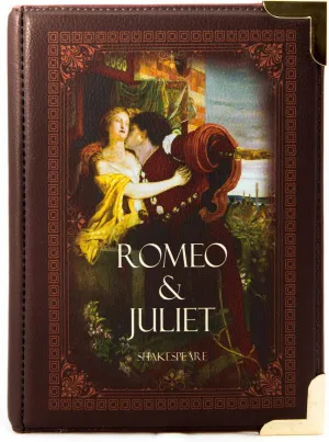 Well Read Co Crossbody Purse Handbag for Book Lovers - Romeo and Juliet, Vegan Leather, Small