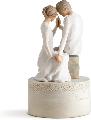 Willow Tree Around You Musical, Sculpted Hand-Painted Musical Figure
