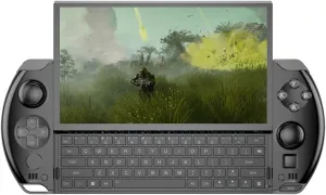 Win 4 2024 Handheld Gaming PC with AMD Ryzen 7 8840U, 8C/16T, 5.1GHz, Radeon 780M, 32GB LPDDR5X RAM, 2TB SSD, 6" 1080P Display, OcuLink Slide up Backlit Keyboard, The Best Portable Gaming Console