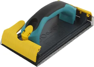 wolfcraft Hand-Held Sander for Plasterboard I 4056000 I for Controlled, Ergonomic Sanding of plasterboard Surfaces