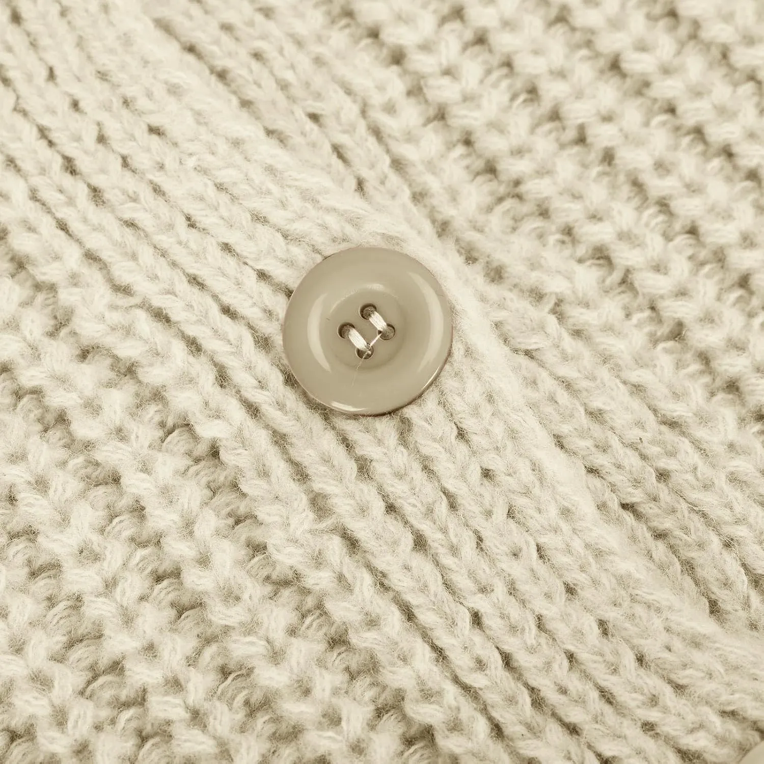 Women Cable Knit Chunky Cardigan Long Sleeve Button Down Sweater Coat Casual Trendy Warm Cardigans