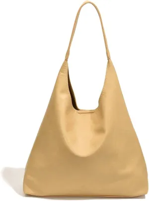 Women Fashion Shoulder Bag PU Leather Leisure Tote Handbag Large Capacity Vintage Tote Handbag Daily Bag with Purs