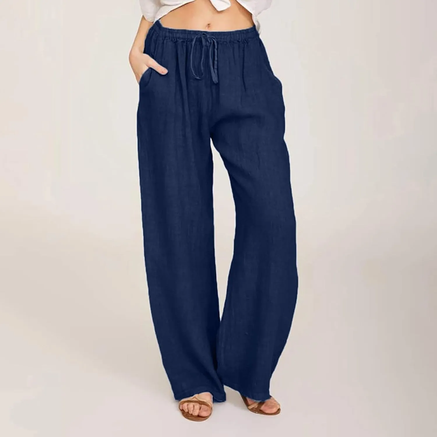 Women High Waist Pants Butt Lifting Leggings Yoga Pants Workout Sweatpants Tummy Control Yoga Pant with Pocket 2025