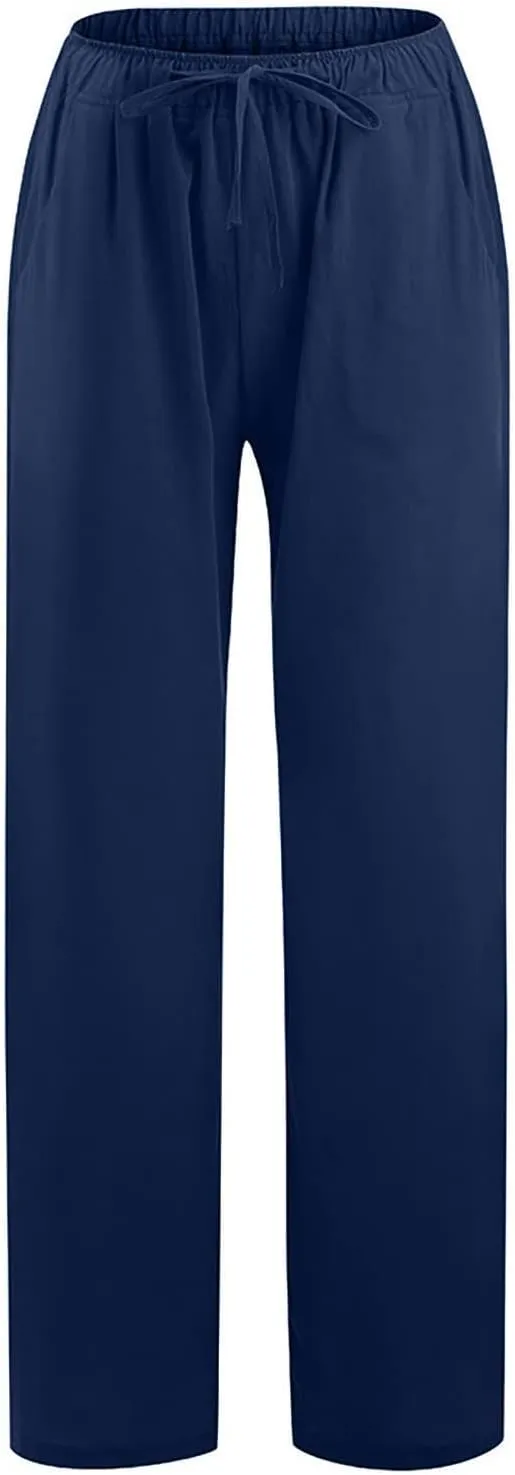 Women High Waist Pants Butt Lifting Leggings Yoga Pants Workout Sweatpants Tummy Control Yoga Pant with Pocket 2025