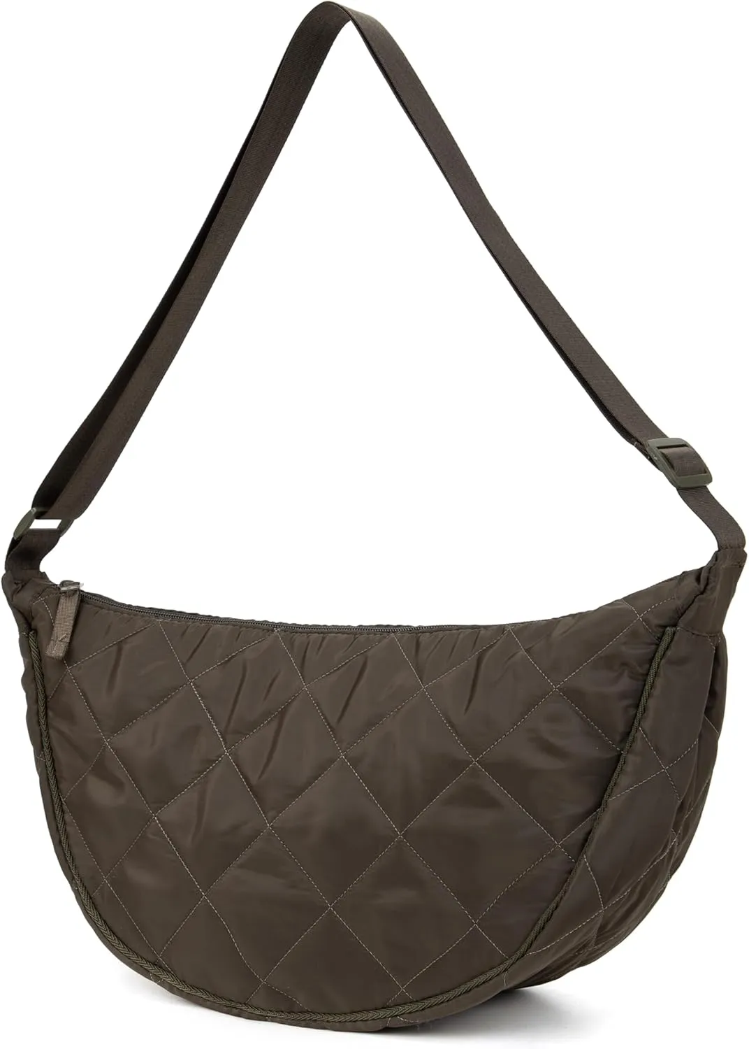 Women's Crossbody Bag with Large Capacity and Versatile Artistic Style Dumpling Bag.