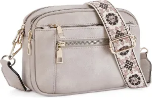 Women's crossbody bag,Checkerboard pattern color-block crossbody bag,Color-blocked crossbody bag,Multi-function crossbody bag
