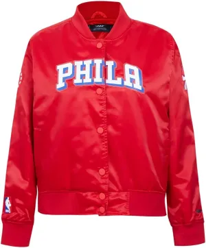 Womens NBA Classic Chenille Satin Jacket