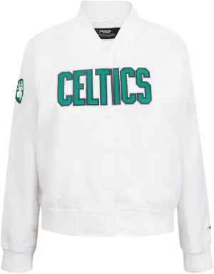 Womens NBA Classic Chenille Satin Jacket