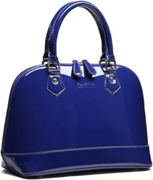 Women's Satchel Purse Large Tote Lady Shoulder Bag Patent Leather Handbag Top Handle Shell Bag