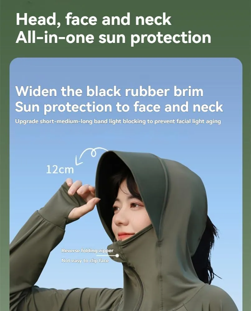 Women's UPF50  Sunscreen Shirt (Sgs/Ilac-MRA Certified), ≥99% Uv Block with Free Test Card for Hiking/Cycling/Camping