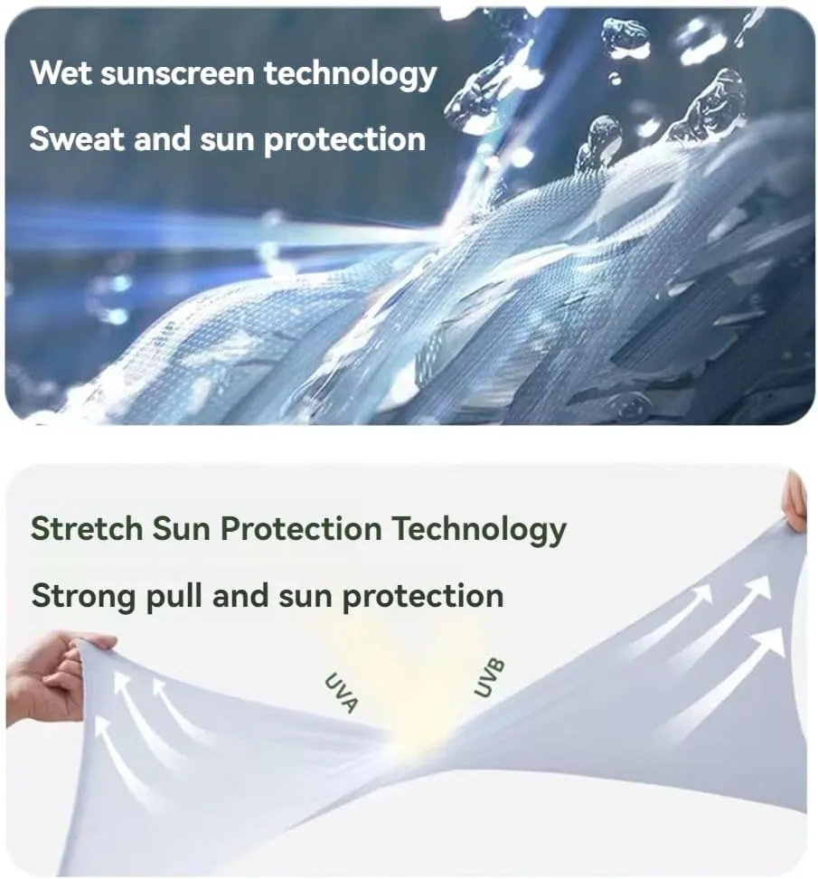 Women's UPF50  Sunscreen Shirt (Sgs/Ilac-MRA Certified), ≥99% Uv Block with Free Test Card for Hiking/Cycling/Camping