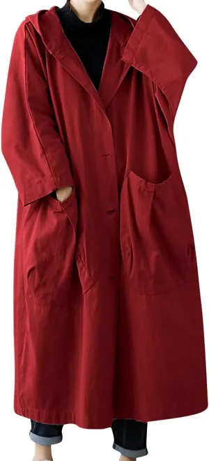 Womens Waterproow Trench Coat Winter Womens Jacket Lapel Slim Women'S Coat Fall Fashion Oversized Womens Winter