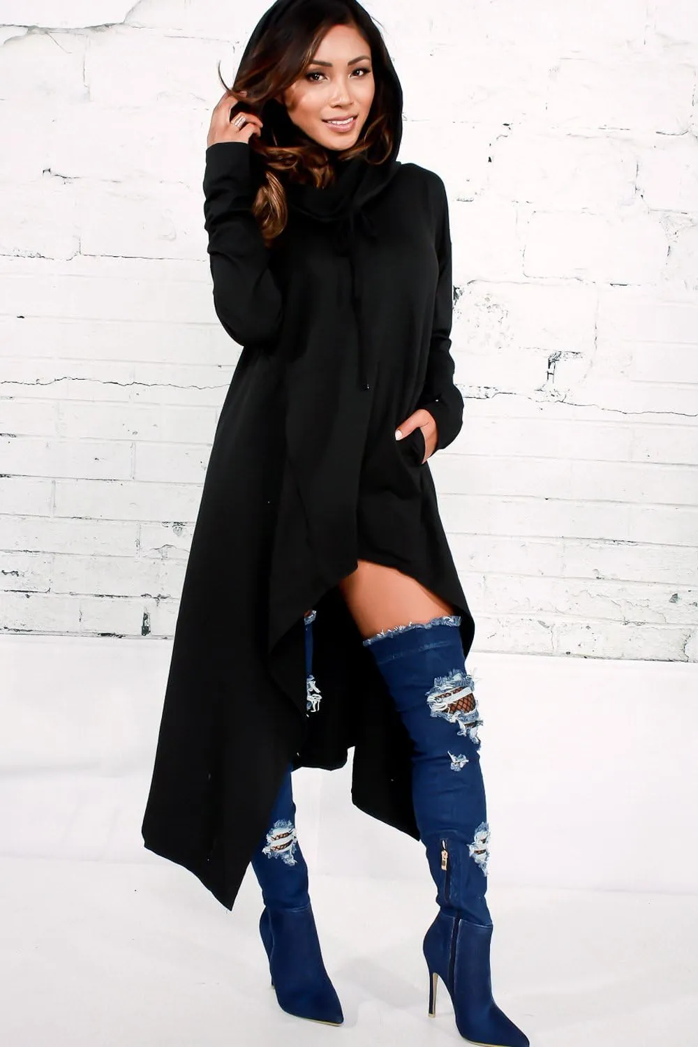 Xuan2Xuan3 Women Pullover Hoodies Sweatshirt Long Sleeve Oversize Top Shirt Dress…