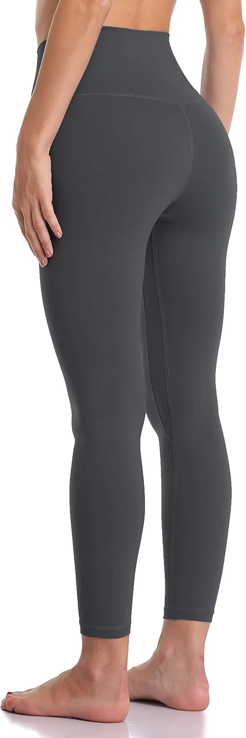 YUNOGA Women's Ultra Soft High Waisted Seamless Leggings Tummy Control Yoga Pants