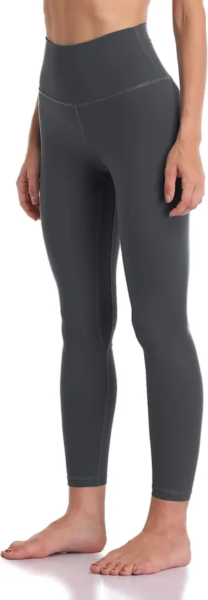 YUNOGA Women's Ultra Soft High Waisted Seamless Leggings Tummy Control Yoga Pants